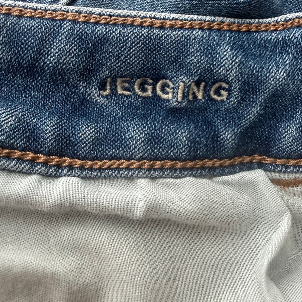 American Eagle Outfitters Womens Skinny Jeans Next Level Stretch Denim Size 4 - Picture 10 of 12